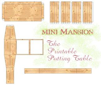 Printable Potting Table - Click on the detail you would like to print